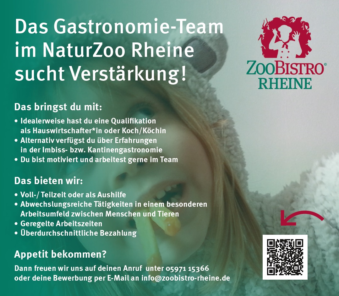 Stellenanzeigen | NaturZoo Rheine
